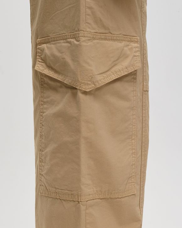 WMNS Washed Cotton Canvas Elasticated Curve Pants