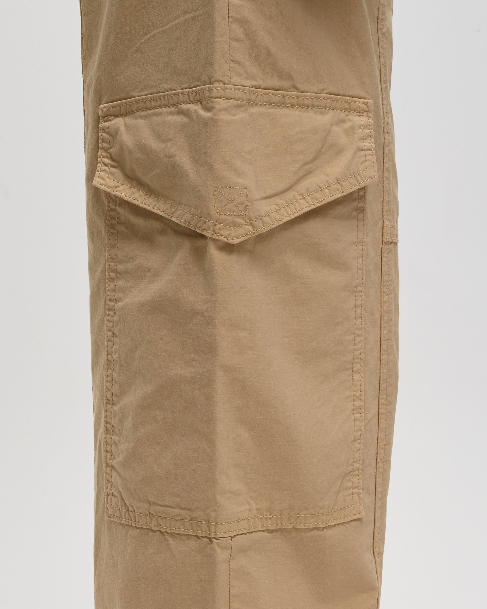 WMNS Washed Cotton Canvas Elasticated Curve Pants