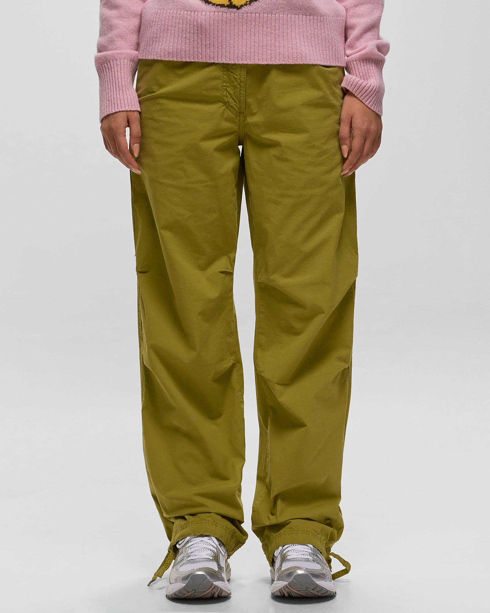 Washed Cotton Canvas Draw String Pants