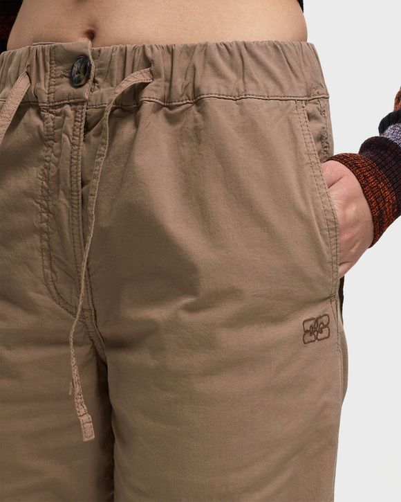 Washed Cotton Canvas Draw String Pants