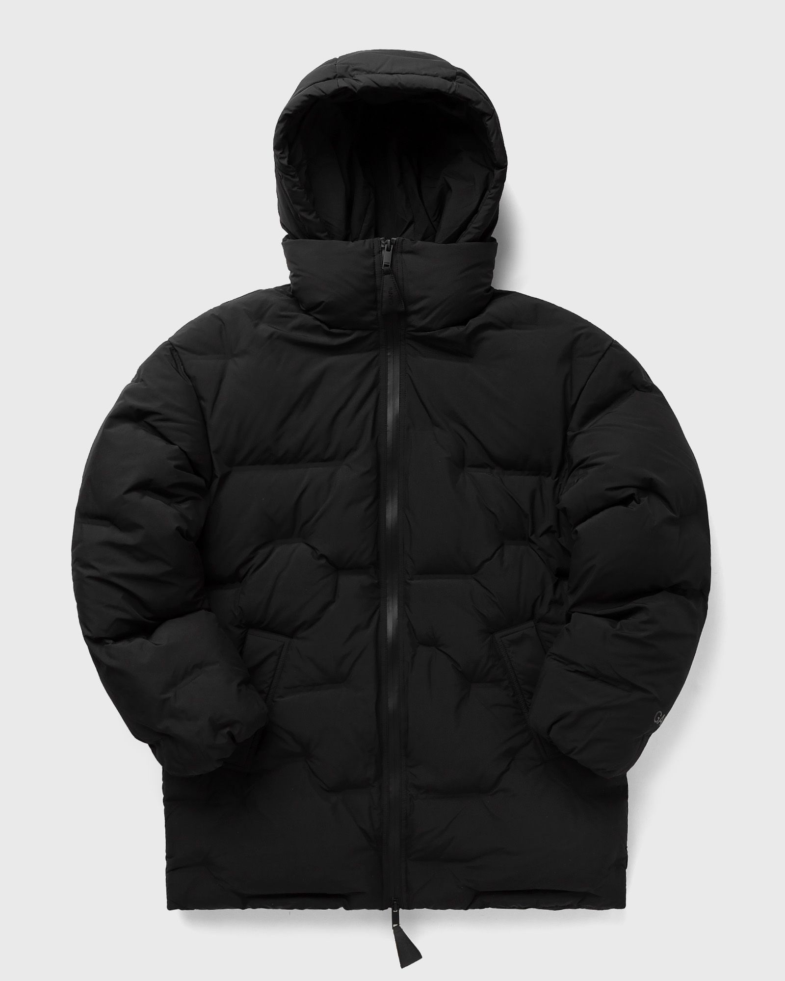 Ganni - soft puffer midi jacket women down & puffer jackets black in größe:s/m
