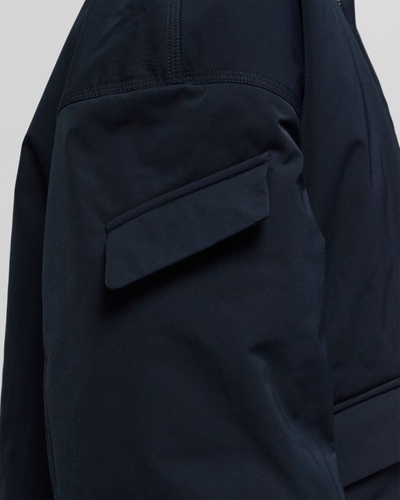 Light Twill Oversized Bomber Jacket