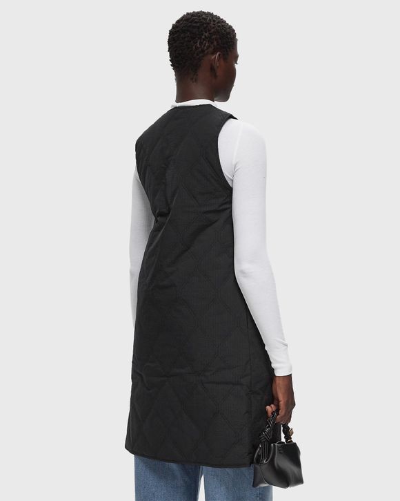 Tech Seersucker Oversized Shell Coat