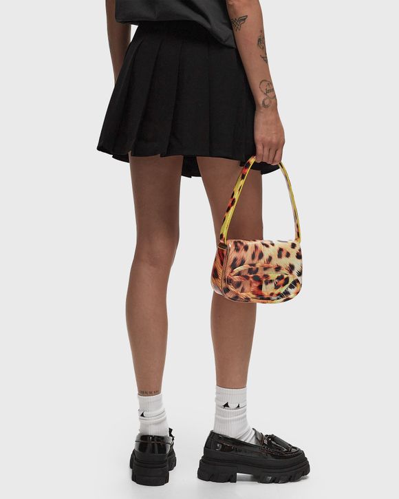 Light Twill Pleated Mini Skirt