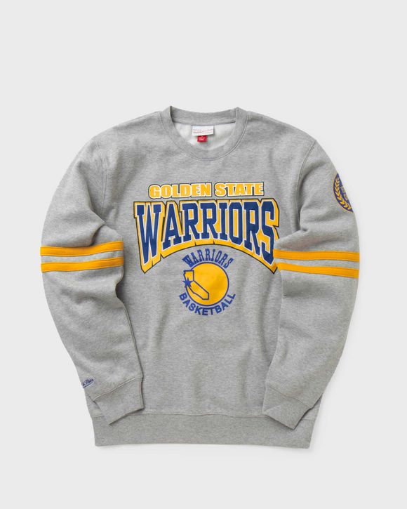 Golden State Warriors Mitchell & Ness SS Fleece Hoodie - Mens