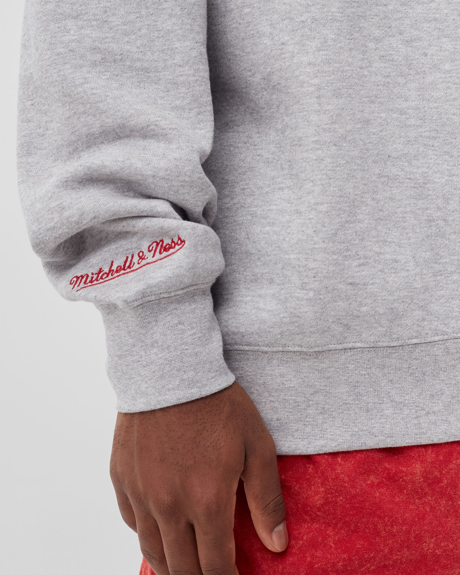 Chicago Bulls All Over Print Fleece Crew Sweatshirt