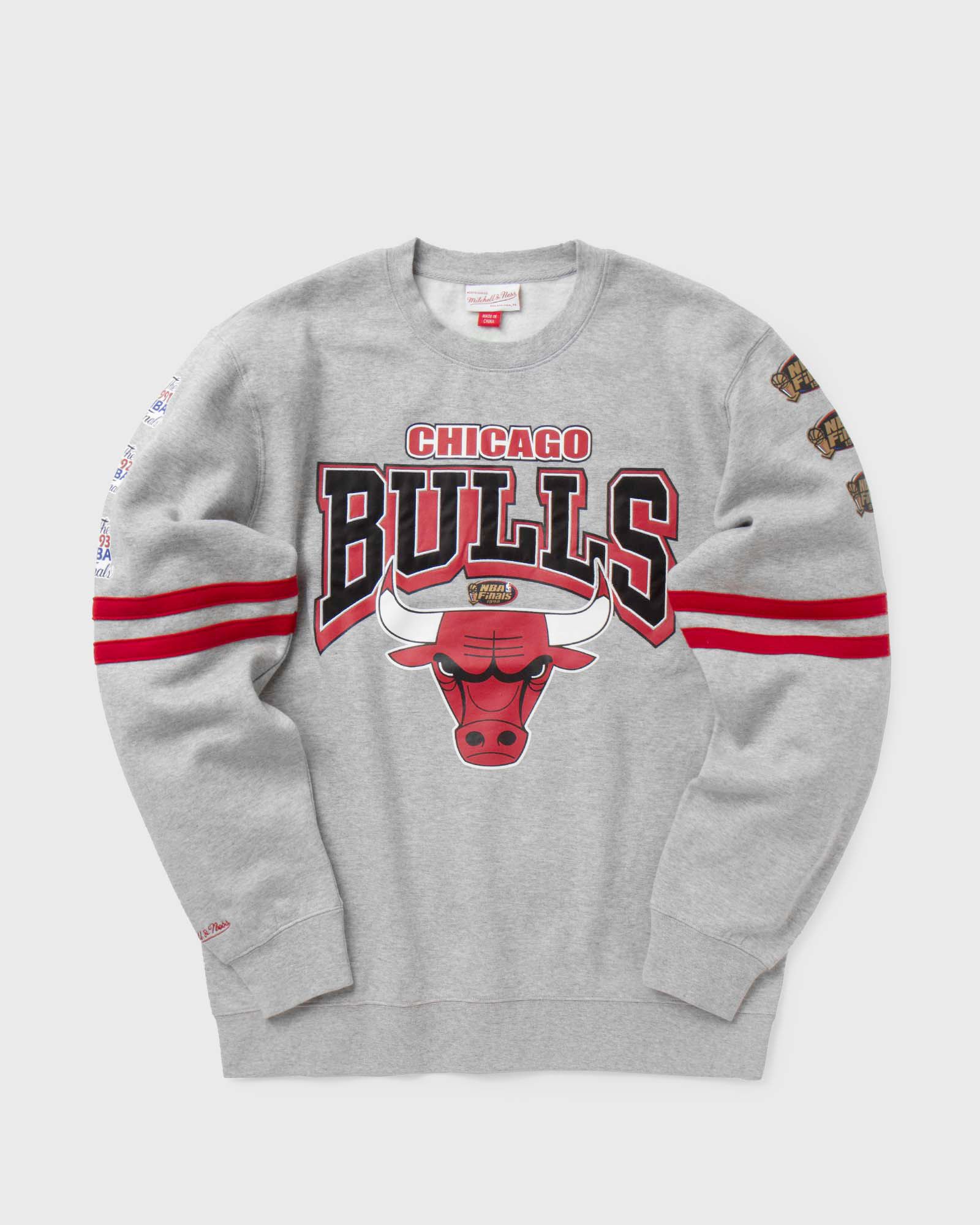 Chicago Bulls All Over Print Fleece Crew Sweatshirt