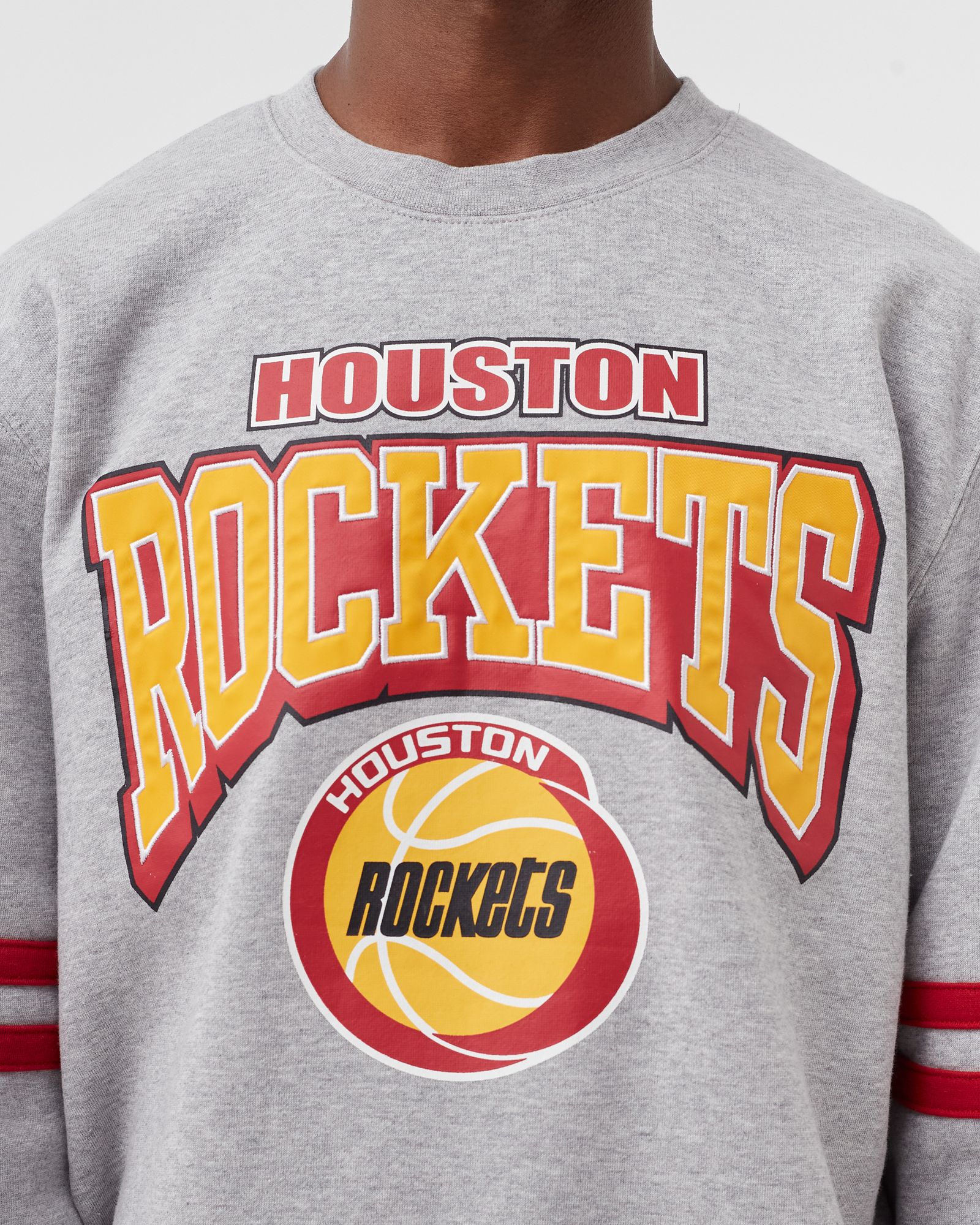 Houston Rockets All Over Print Fleece Crew SWEATSHIRT