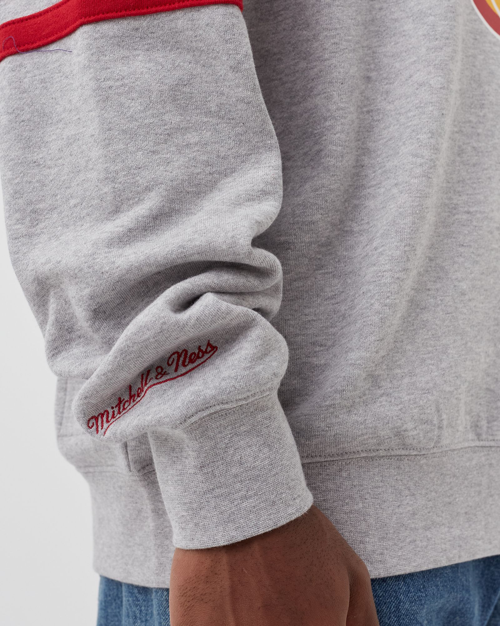 Houston Rockets All Over Print Fleece Crew SWEATSHIRT