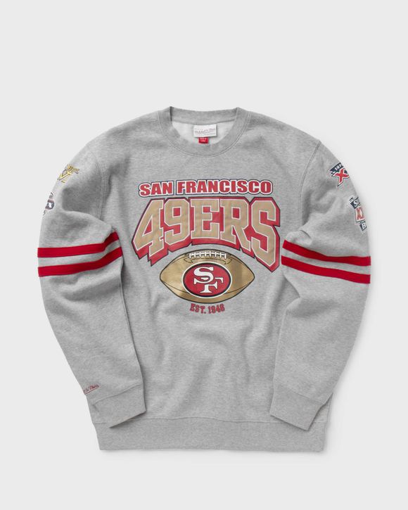 Buy San Francisco 49ers Mitchell & Ness Youth Team of the 80s All Over  Pullover Sweatshirt - Gray F4385447 Online