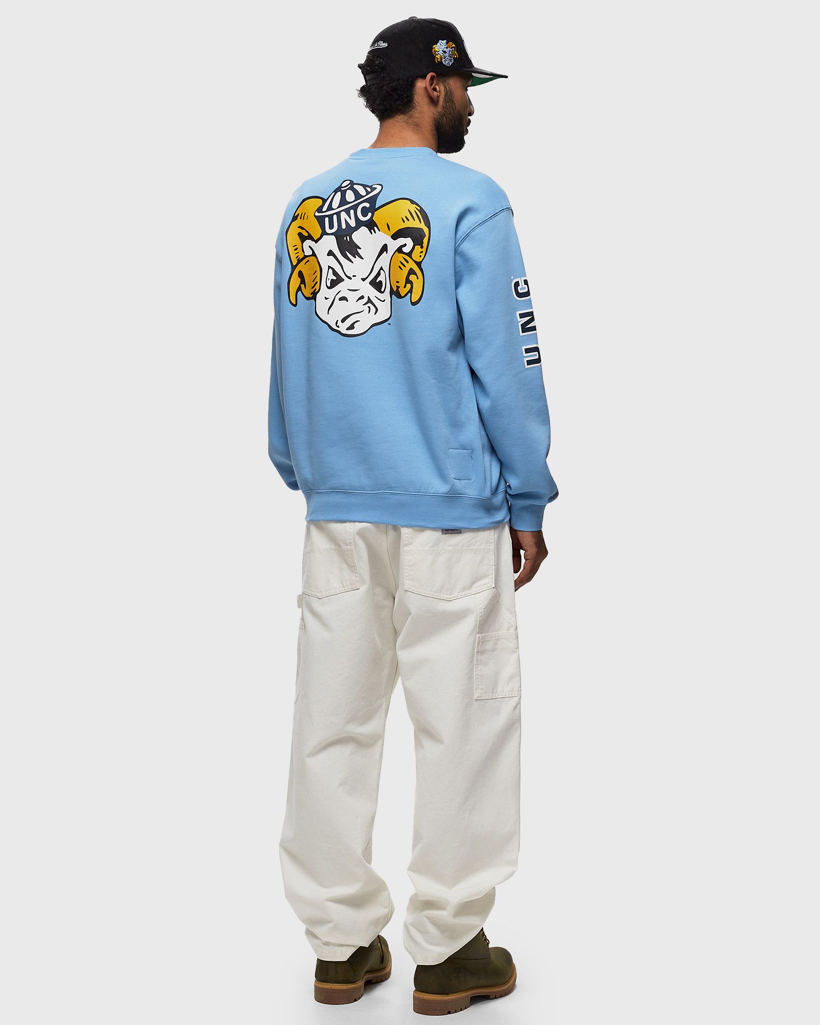 NCAA THERE AND BACK FLEECE CREW NORTH CAROLINA