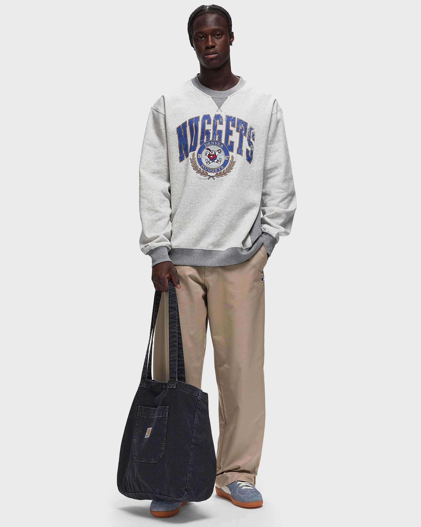 NBA PREMIUM FLEECE CREW VINTAGE LOGO DENVER NUGGETS