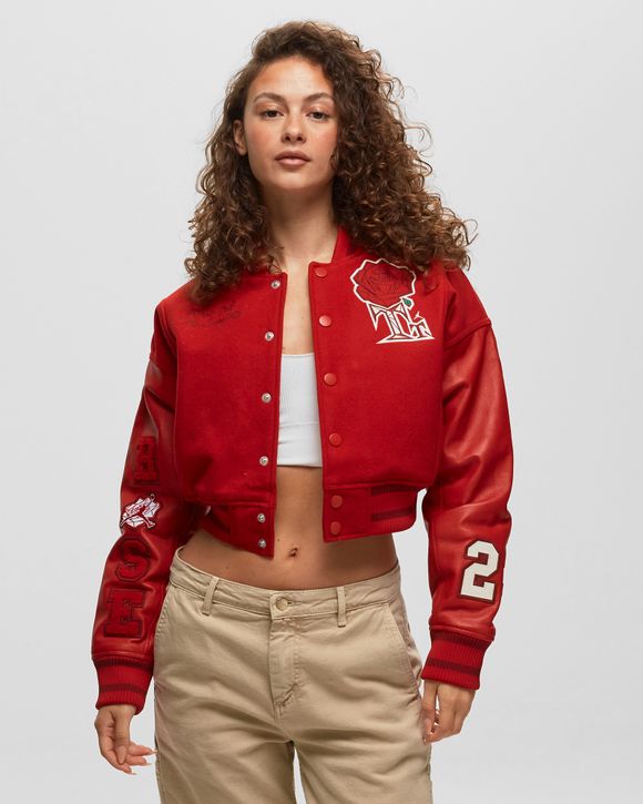 Jordan Jordan x Teyana Taylor WMNS Varsity Jacket Red | BSTN Store