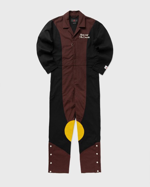 Jordan Jordan x Teyana Taylor WMNS Jumpsuit Black/Brown - EARTH/BLACK/SPEED  YELLOW/SAIL