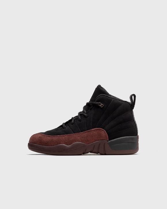 Jordan A Ma Maniére x JORDAN 12 RETRO SP (PS) Black - BLACK/BLACK-BURGUNDY  CRUSH