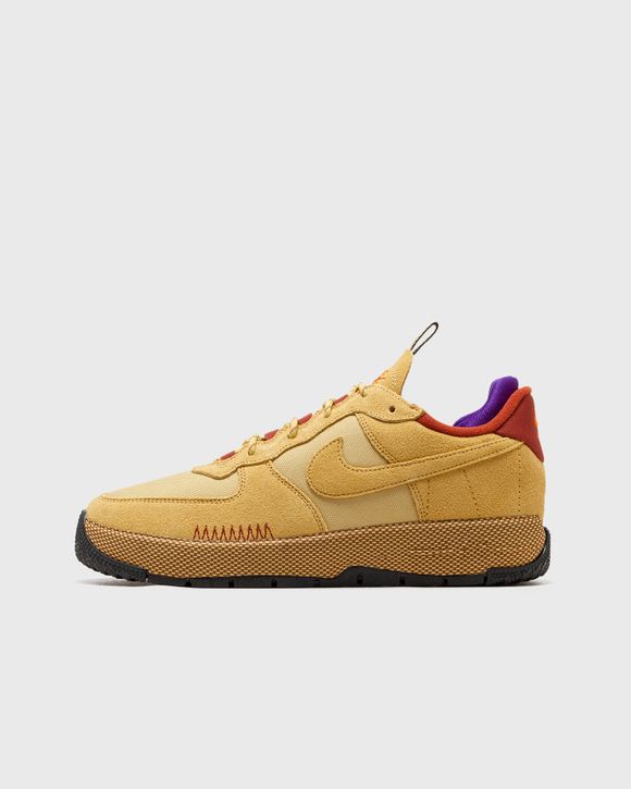 Nike Wmns Nike Air Force 1 Wild Brown - WHEAT GOLD/WHEAT GOLD-RUGGED ORANGE