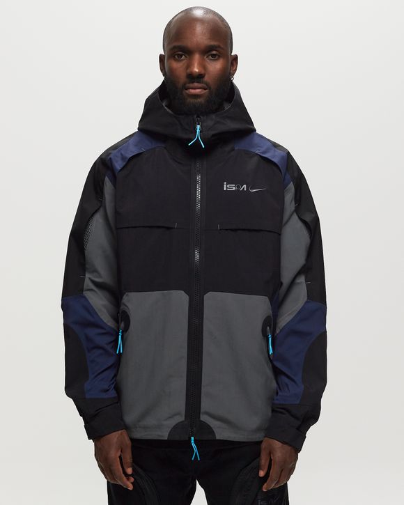 Nike ISPA JACKET Black - BLACK/MIDNIGHT NAVY/IRON GREY/IRON GREY