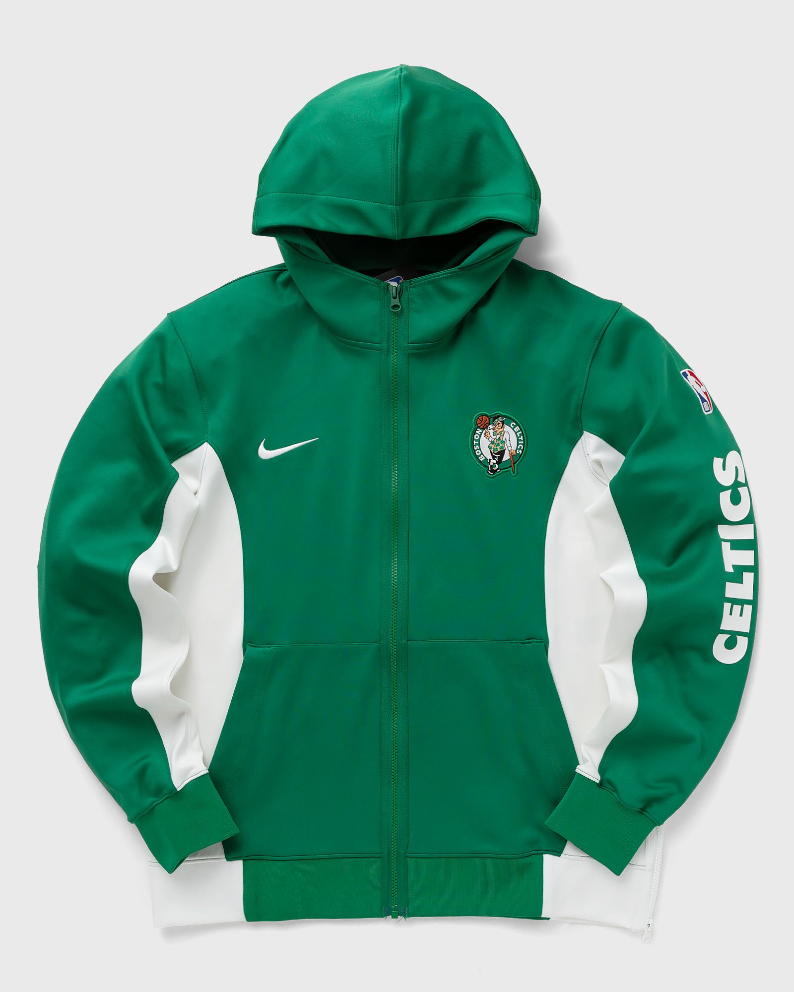 Nike - nba boston celtics showtime full-zip hoodie men hoodies|team sweats|zippers green|white in größe:xl