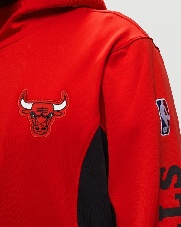 Chicago Bulls Showtime Men's Nike Dri-FIT NBA Full-Zip Hoodie - Red