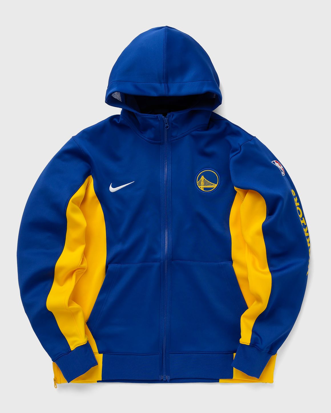 Nike Golden State Warriors Showtime Men s Nike Dri FIT NBA Full Zip Hoodie Blue BSTN Store