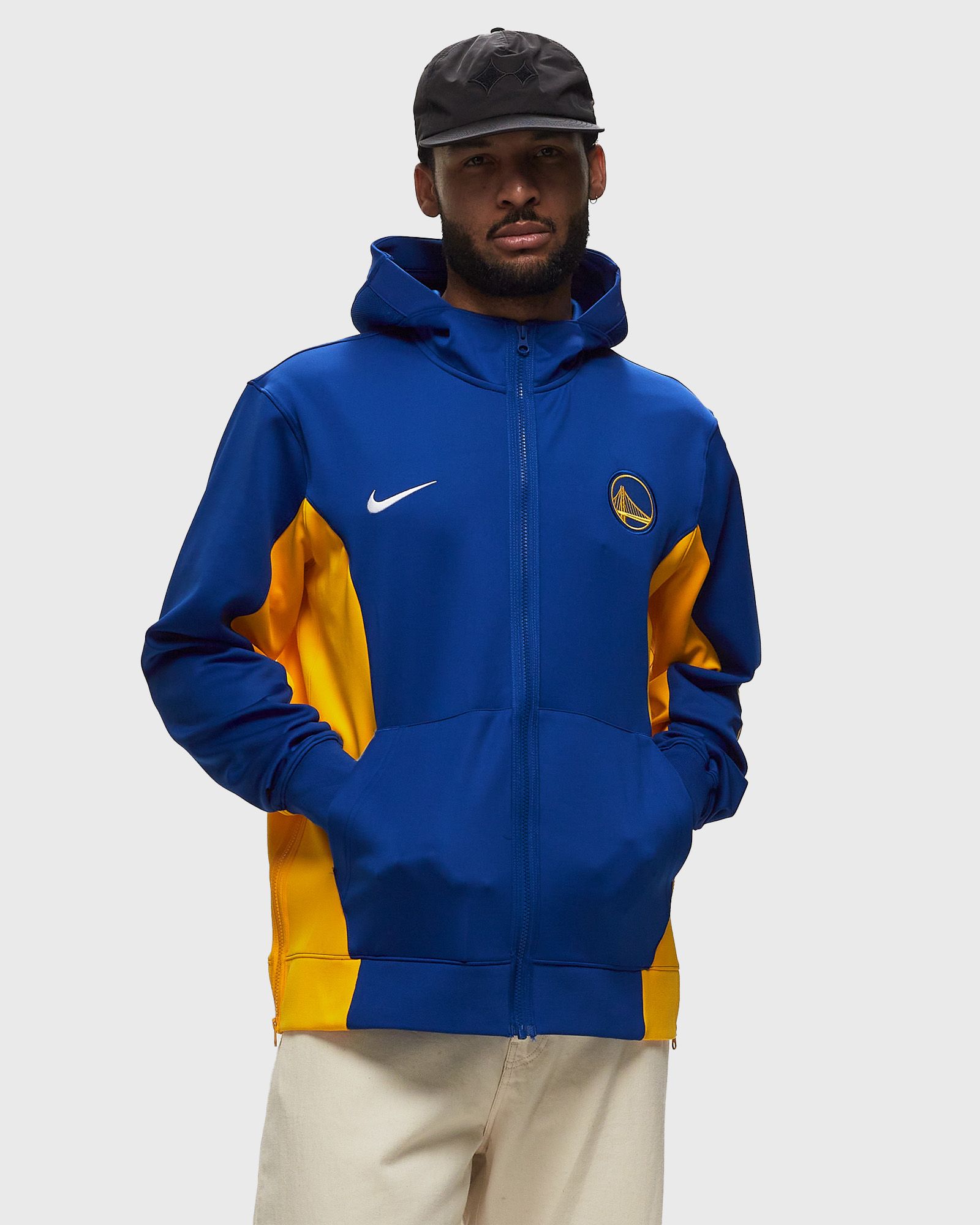 Golden State Warriors Showtime Men's Nike Dri-FIT NBA Full-Zip Hoodie