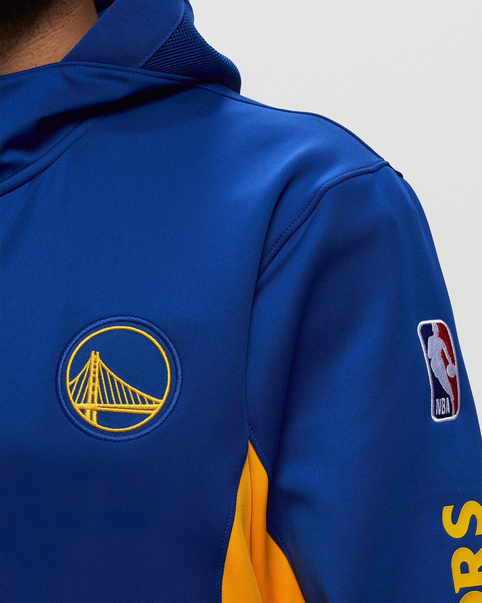 Golden State Warriors Showtime Men's Nike Dri-FIT NBA Full-Zip Hoodie