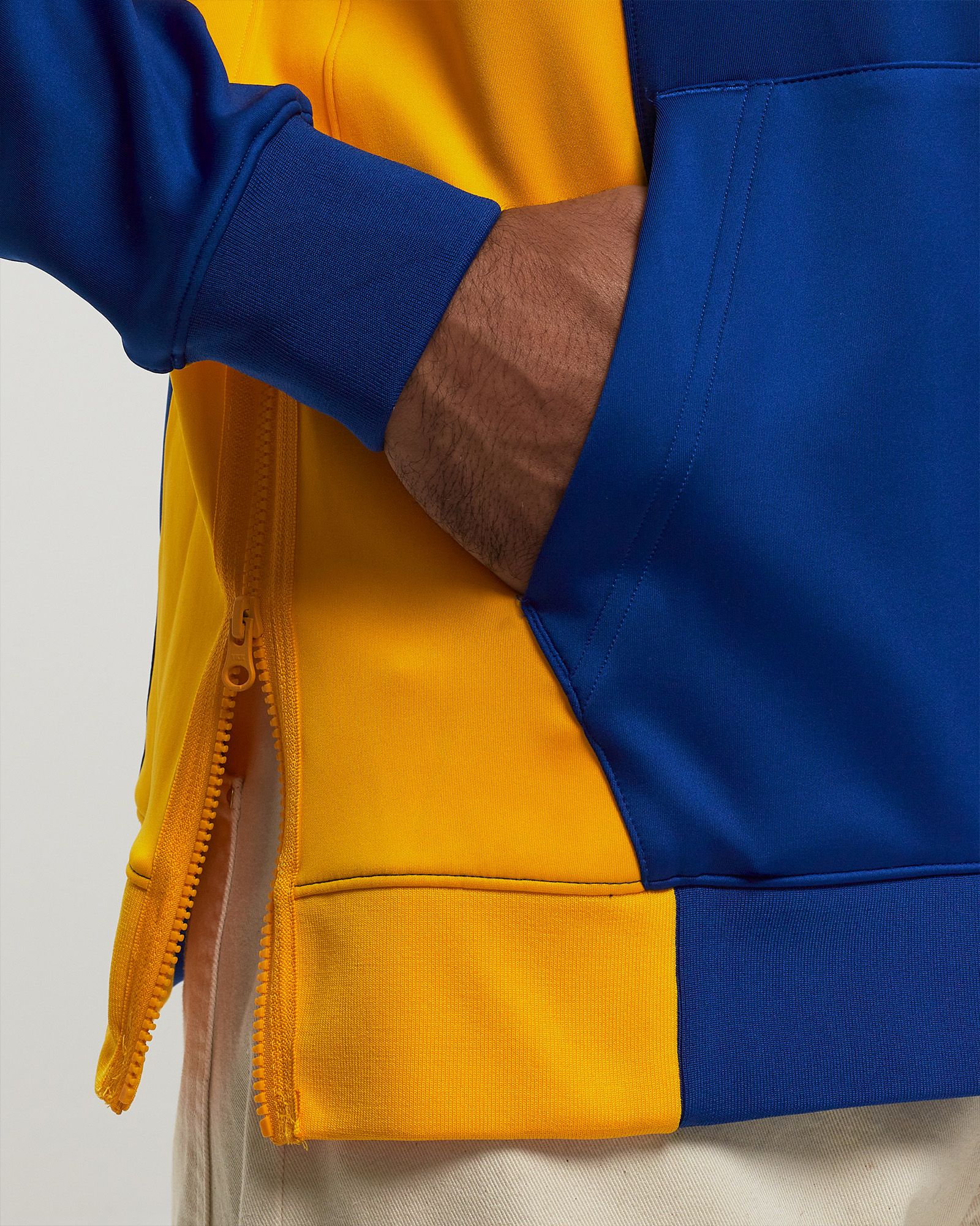 Golden State Warriors Showtime Men's Nike Dri-FIT NBA Full-Zip Hoodie