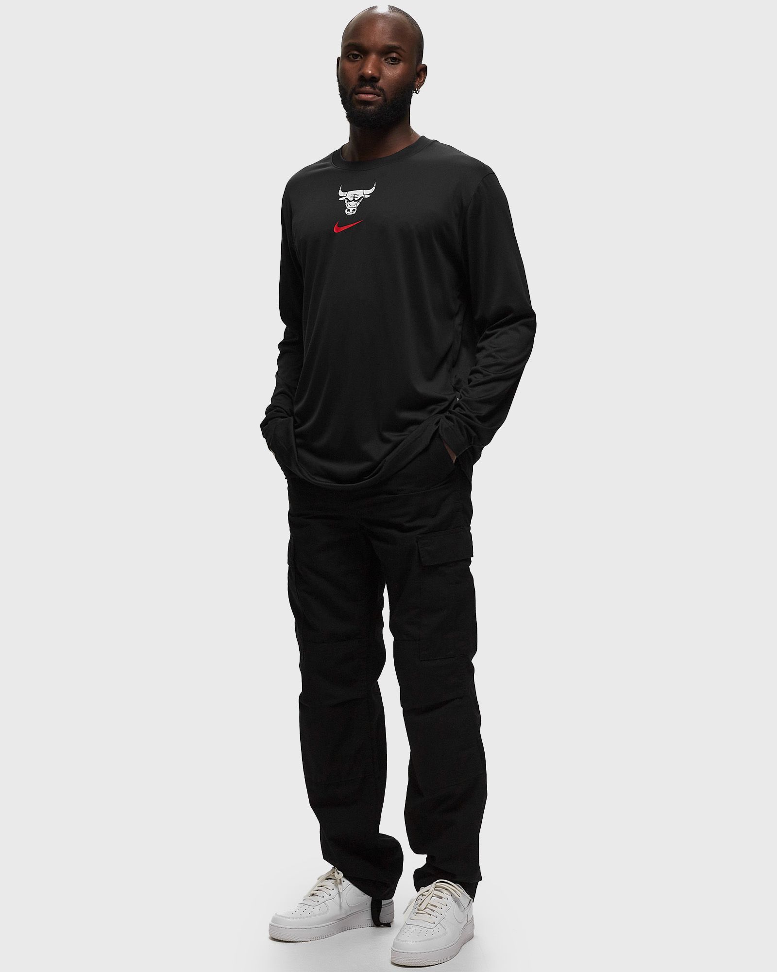 Chicago Bulls Nike City Edition LS Pregame Top
