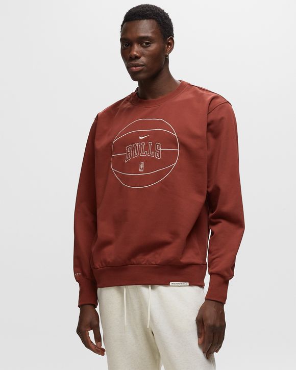 Red crew discount neck nike sweatshirt