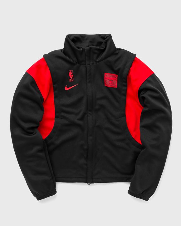 Black and outlet red nike jacket