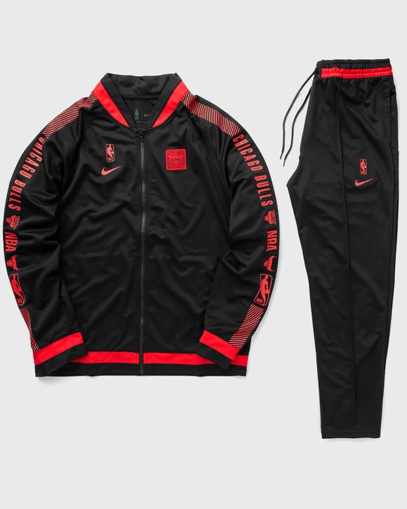 Nike Chigaco Bulls Tracksuit START5 Black/Red - BLACK/UNIVERSITY RED