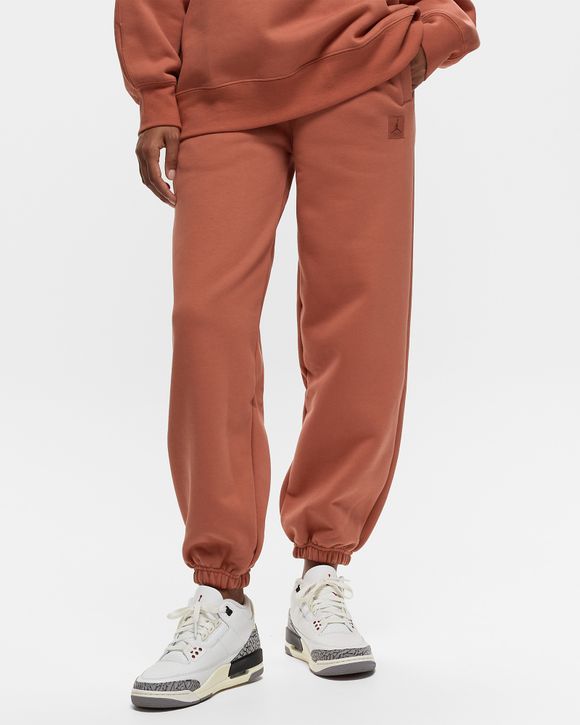 Nike Club cuffed sweatpants in brown