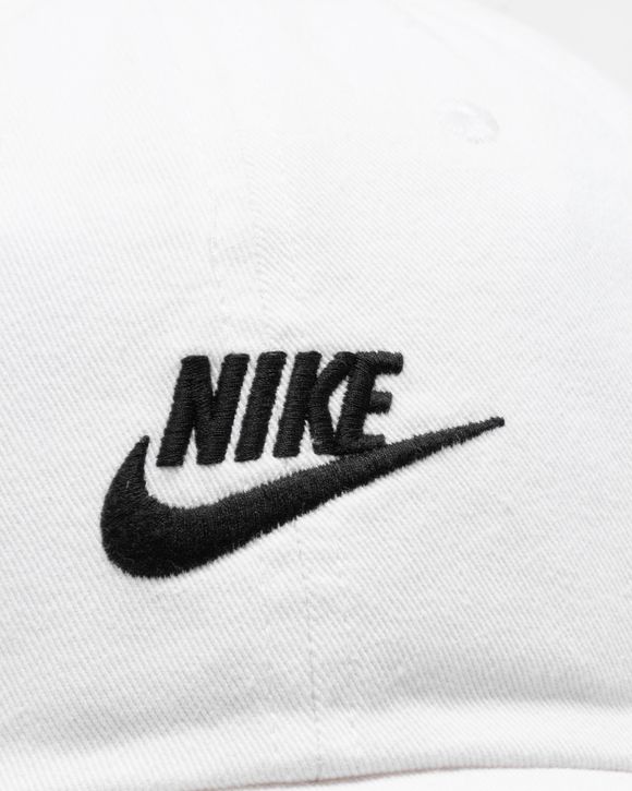 Nike CLUB UNSTRUCTURED FUTURA WASH CAP White