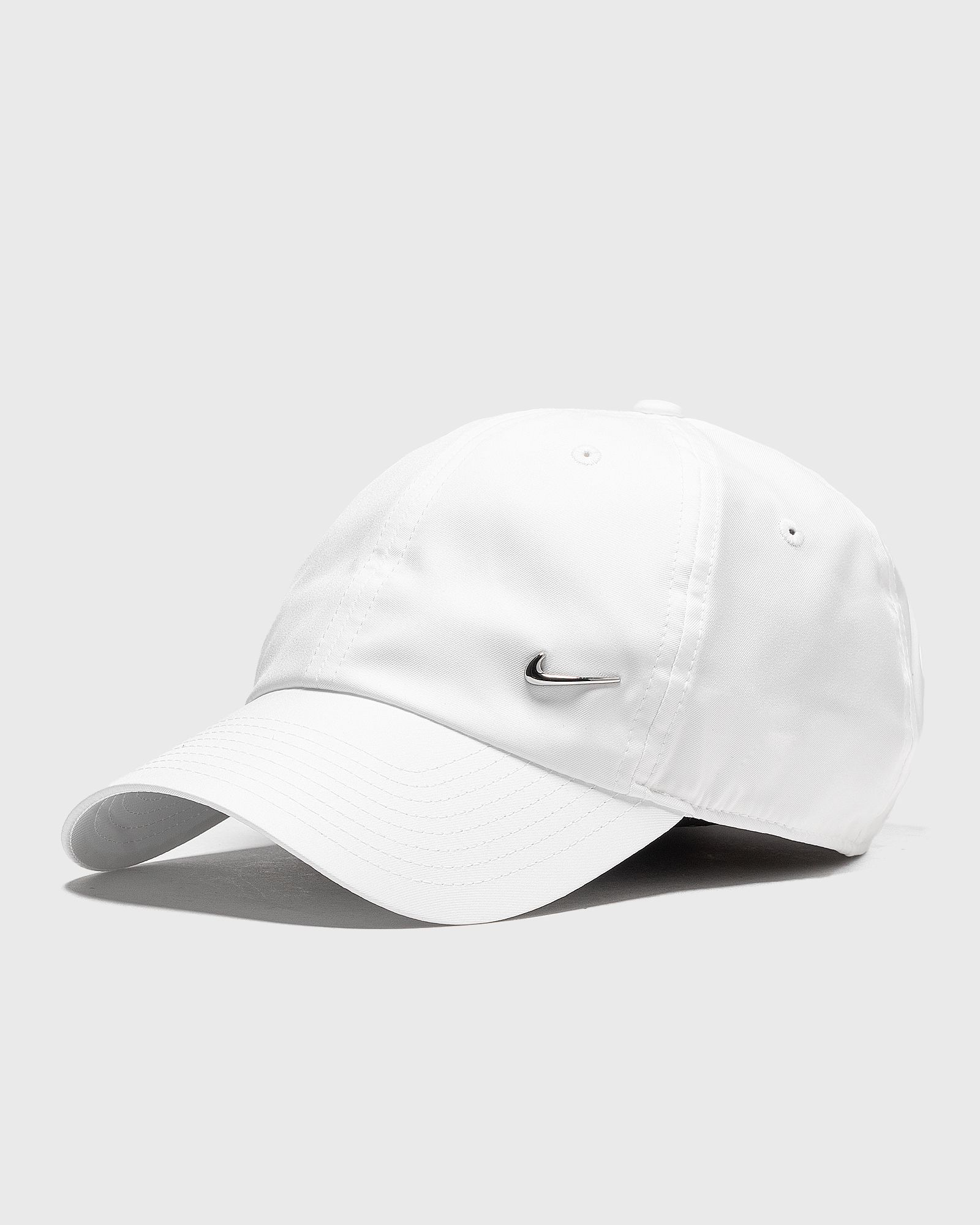 Nike - dri-fit club unstructured metal swoosh cap men caps white in größe:l/xl