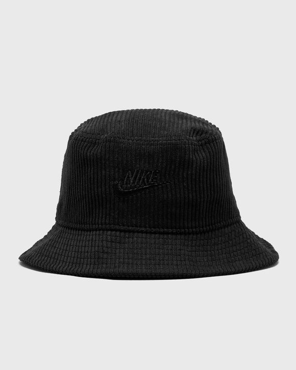Nike Apex Swoosh Bucket Hat Black / White