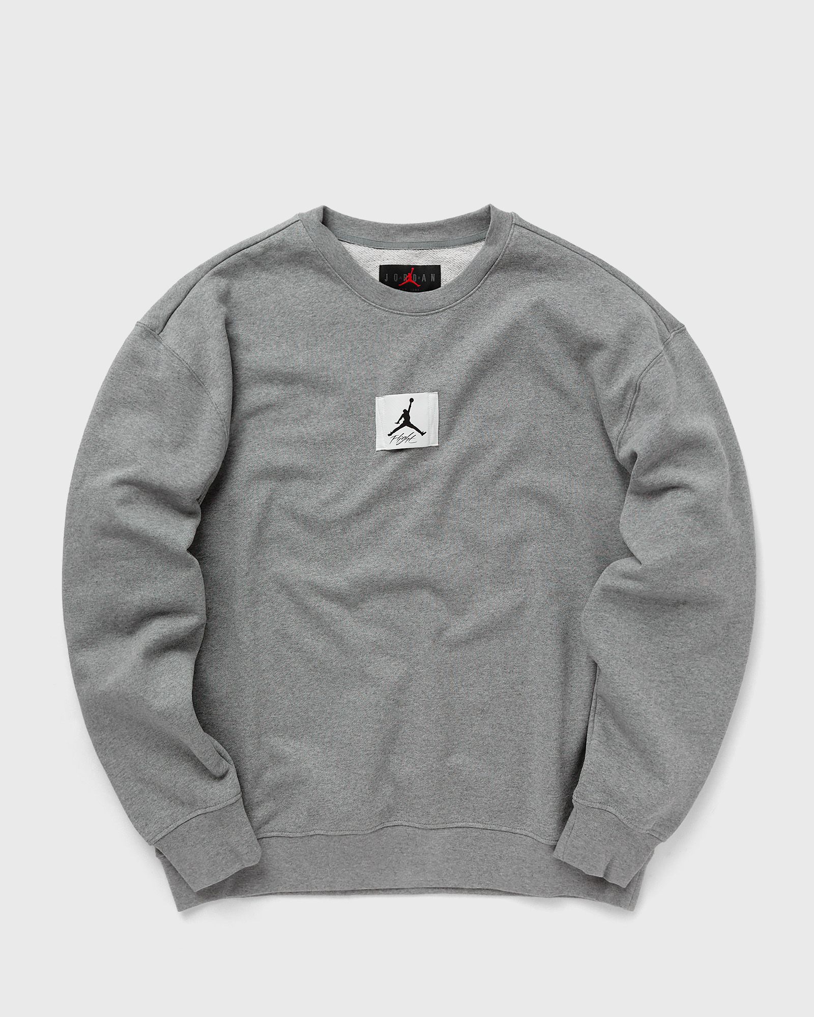 Jordan - essentials fleece crewneck sweatshirt men sweatshirts grey in größe:xl