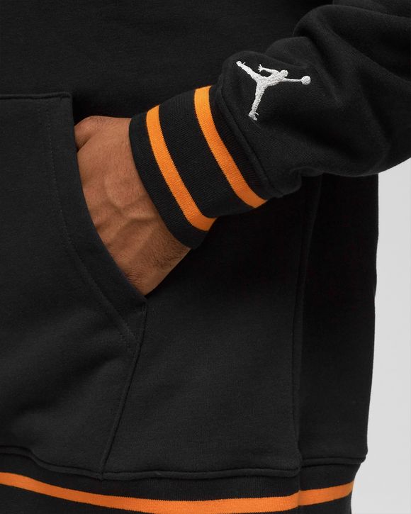 Jordan Jordan Flight MVP Fleece-Hoodie Black/Orange - BLACK/SAIL