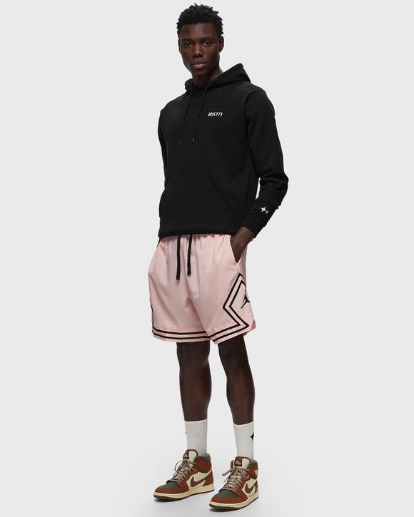 jordan men jordan dri fit sport diamond shorts black hyper pink