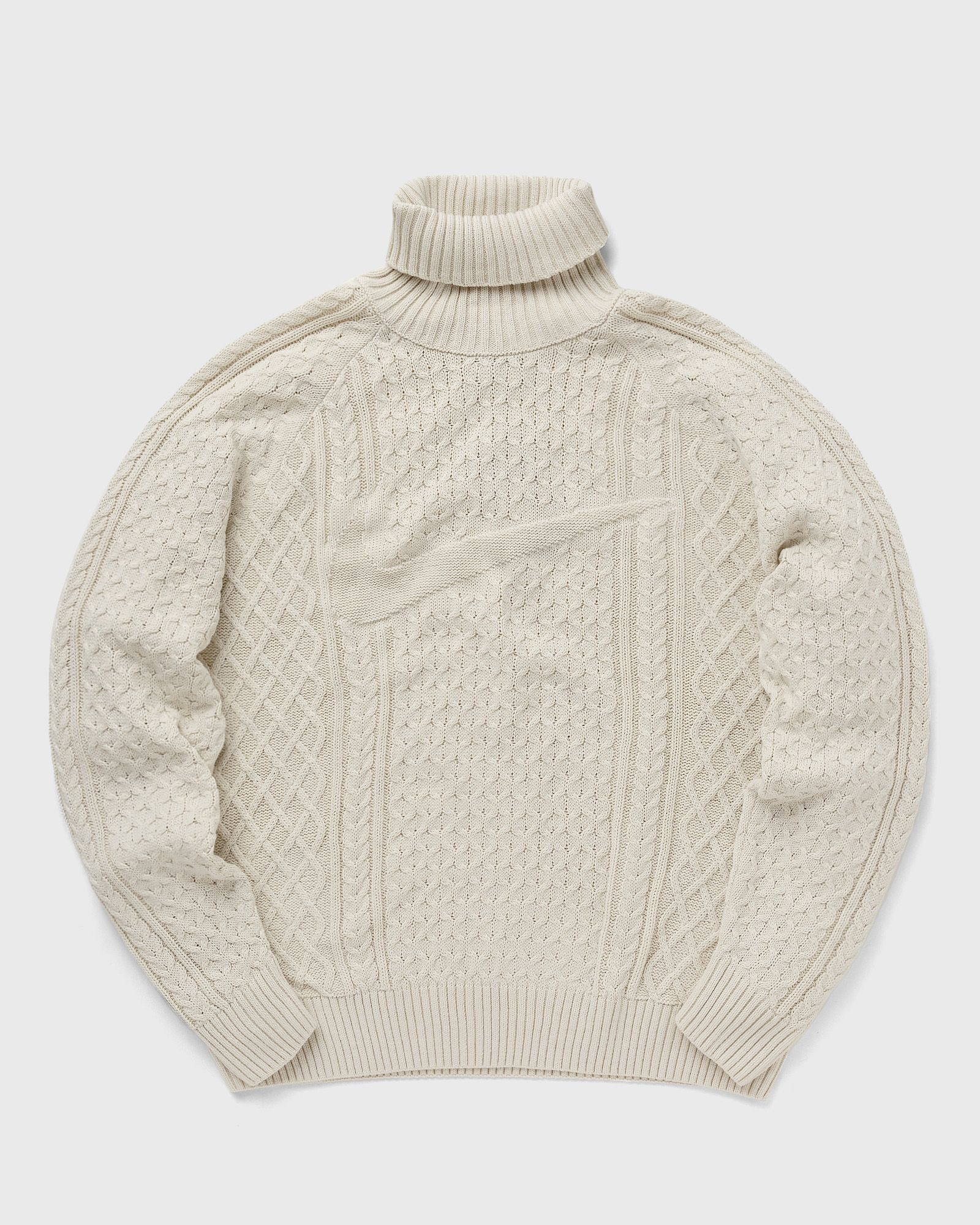 CABLE KNIT TURTLENECK