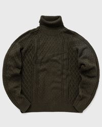 Nike Life Men's Cable Knit Turtleneck Sweater
