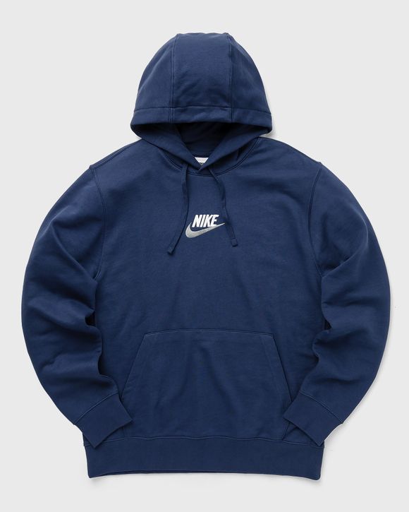 Atlanta Braves Nike Therma Pullover Hoodie - Navy