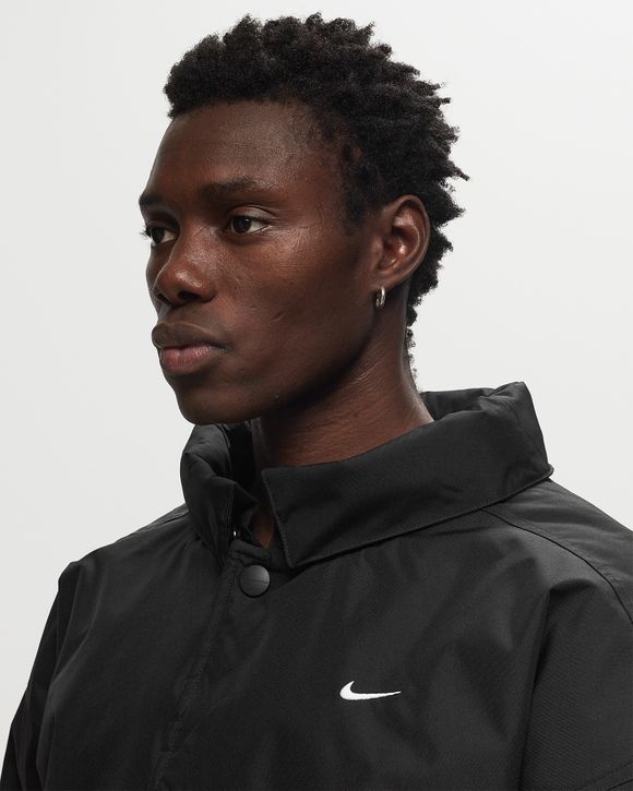 Nike swoosh padded store jacket black