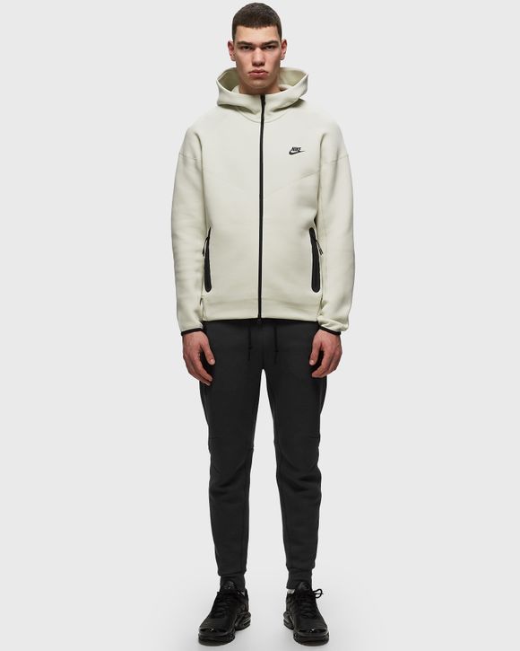 White Tech Fleece Clothing.