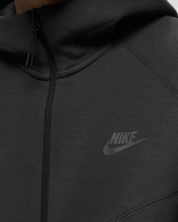 Nike Plus Size Tech Fleece Full Zip camisola com capuz em Preto