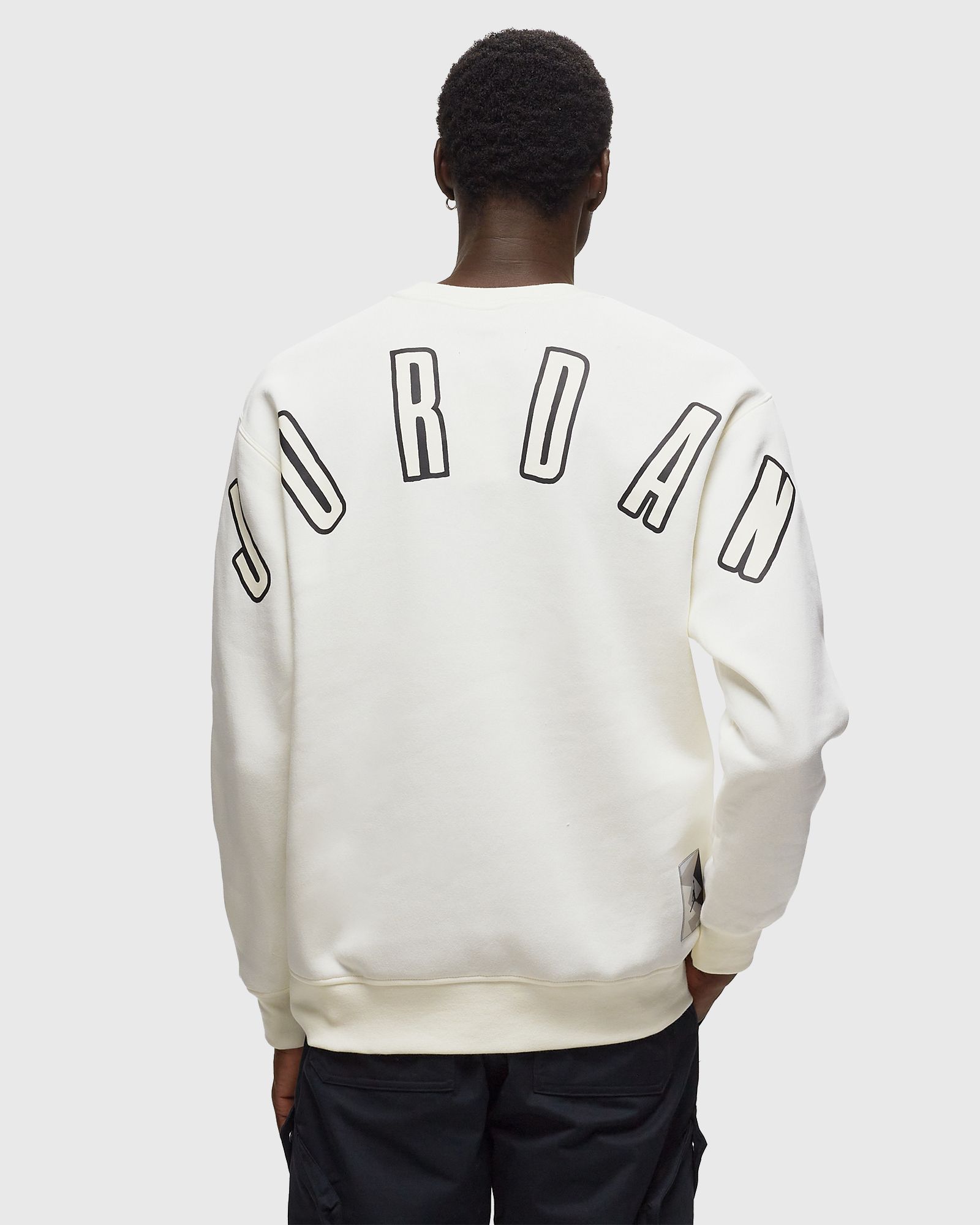 Jordan JORDAN FLIGHT MVP FLEECE CREW White | BSTN Store