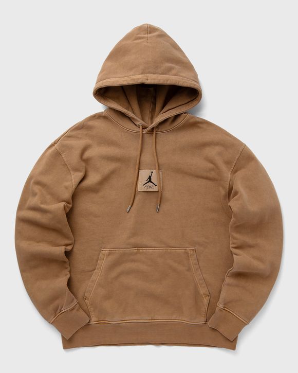 Jordan Jordan Washed Fleece Hoodie Brown