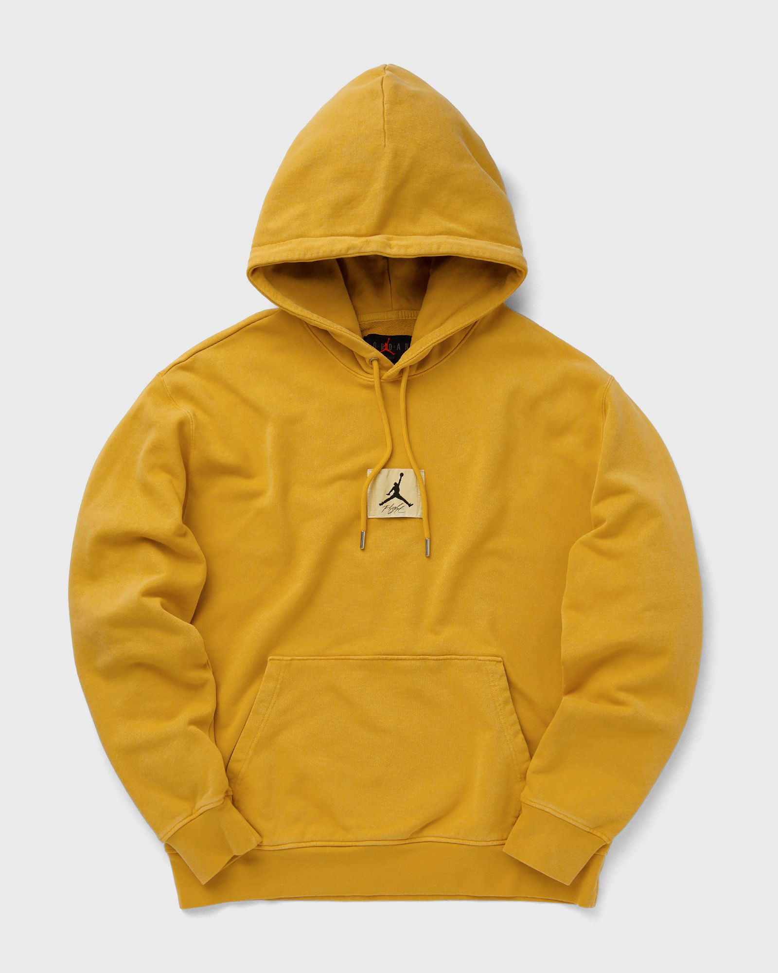 Jordan - essentials statement fleece washed pullover hoodie men hoodies yellow in größe:xl