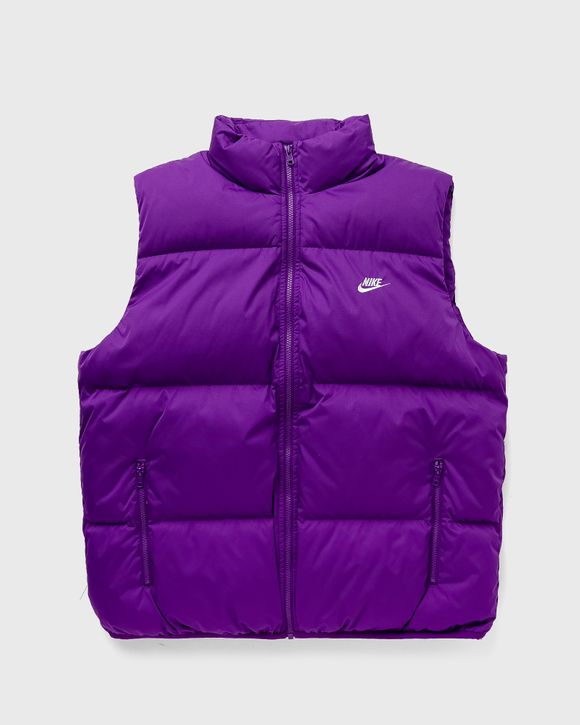 Nike, Jackets & Coats, Nike Womens Jacket Size Small Purple Logo Zipup  Mock Neck Bomber Sportswear