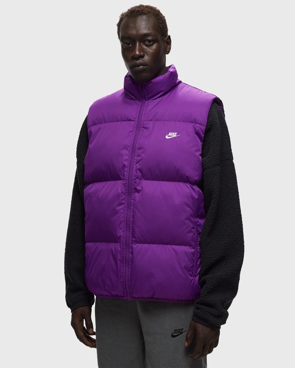 Nike Nike Sportswear Club PrimaLoft Men s Water Repellent Puffer Vest Purple DISCO PURPLE WHITE