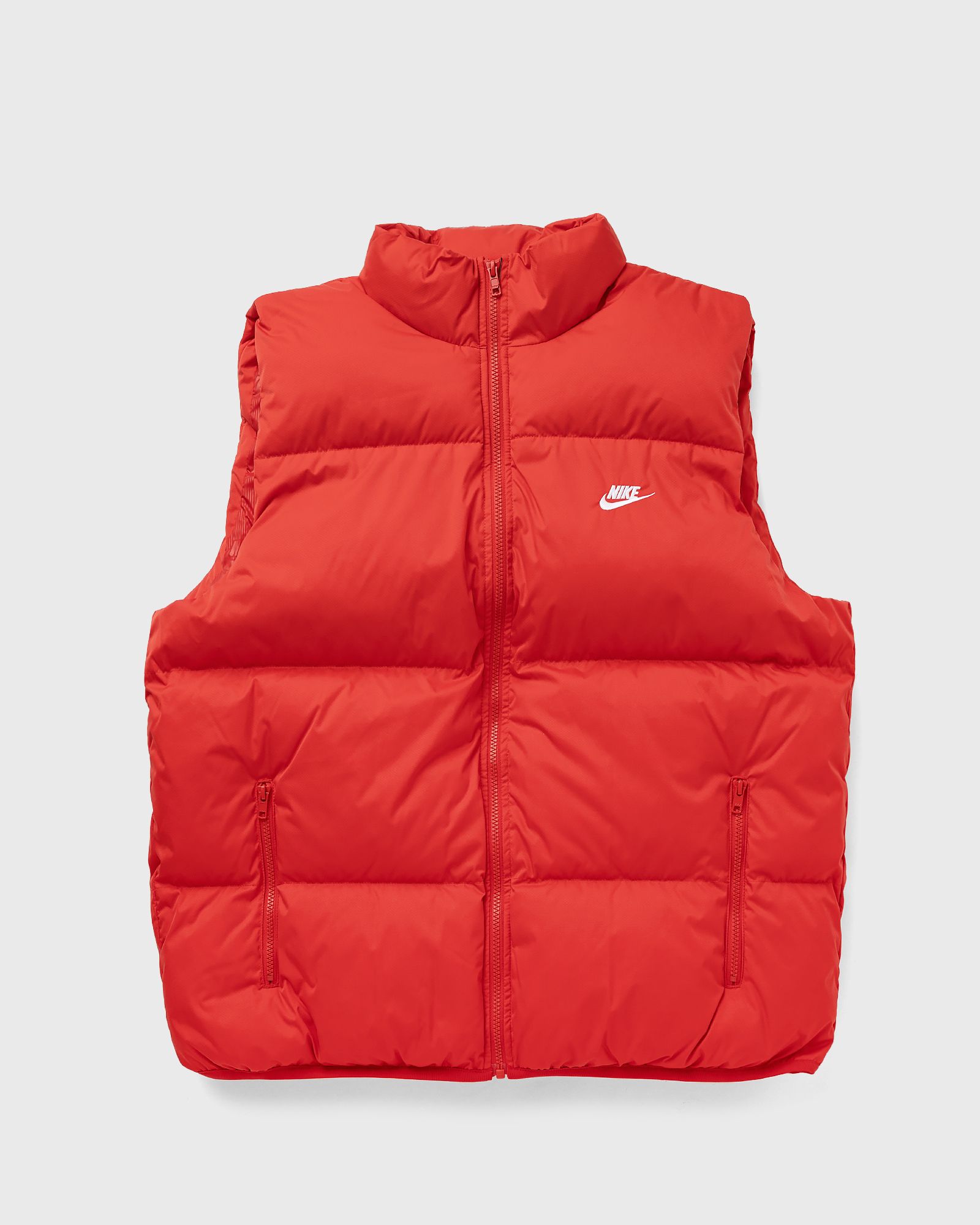 Nike - club water repellent puffer vest men vests red in größe:xl